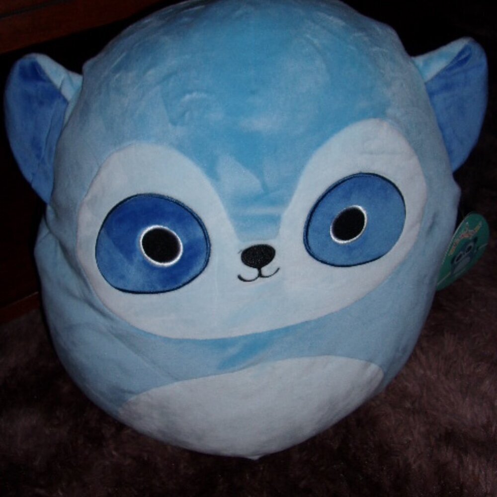 Squishmallows Rolf the Blue Lemur 14" NWT